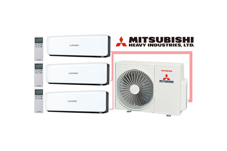 MITSUBISHI HEAVY SCM60ZM-S / SRK25ZS-WB х3шт.