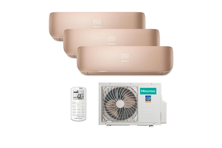 HISENSE AMS-09UR4SVETG67(C) x3 / AMW3-24U4SZD