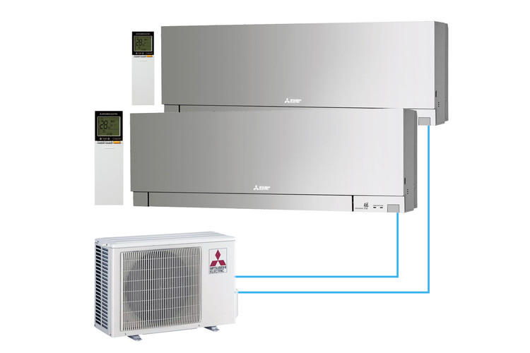 MITSUBISHI ELECTRIC MXZ-2D53VA / MSZ-EF25VGKS 2шт.