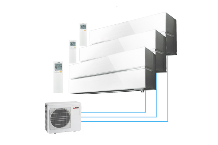 MITSUBISHI ELECTRIC MXZ-3E54VA / MSZ-LN25VGW 3 шт.