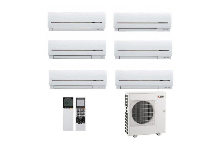 MITSUBISHI ELECTRIC 6х MSZ-AP20VG / MXZ-6D122VA122VA