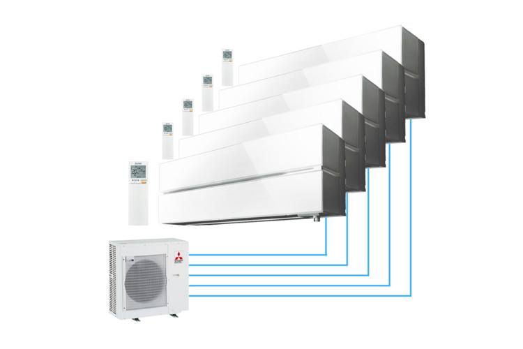 MITSUBISHI ELECTRIC MXZ-5E102VA / MSZ-LN25VGW 5шт.