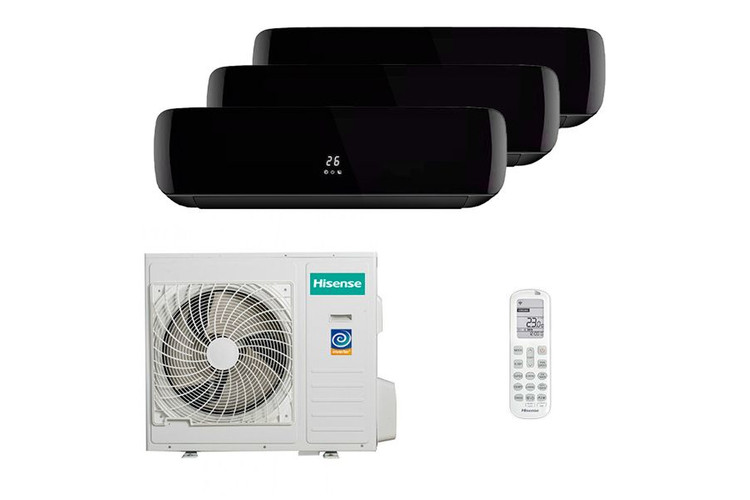HISENSE AMS-12UR4SVETG67(B) x3 / AMW4-28U4SAC