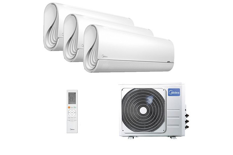 MIDEA MSFA1-09N8D6-I x3 / M3OF-27HFN8-Q