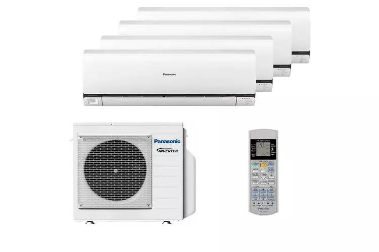 PANASONIC CS-E 12 RKDW x4 / CU-5E34PBD