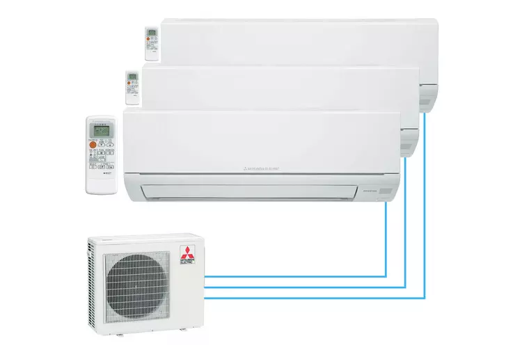 Mitsubishi Electric MXZ-3HJ50VA-ER1 / MSZ-HJ35VA-ER1×3 шт.