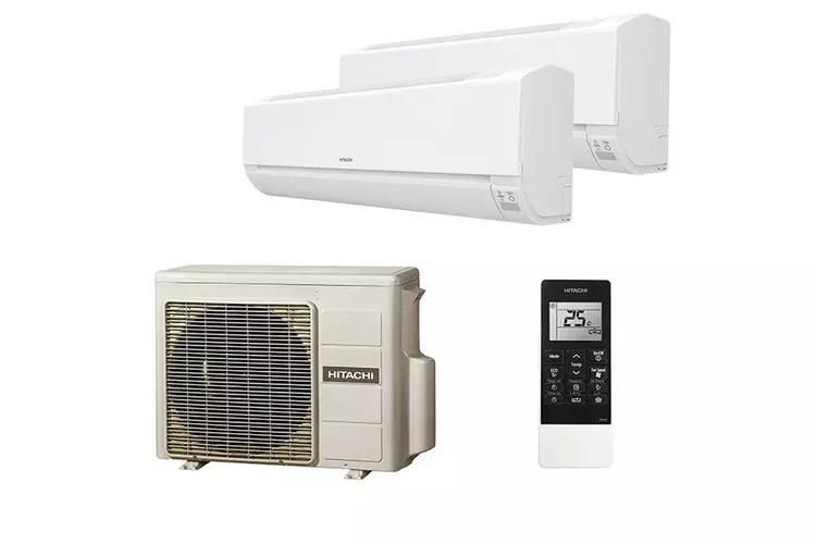 HITACHI RAK-25RPE x2 / RAM-40NP2E